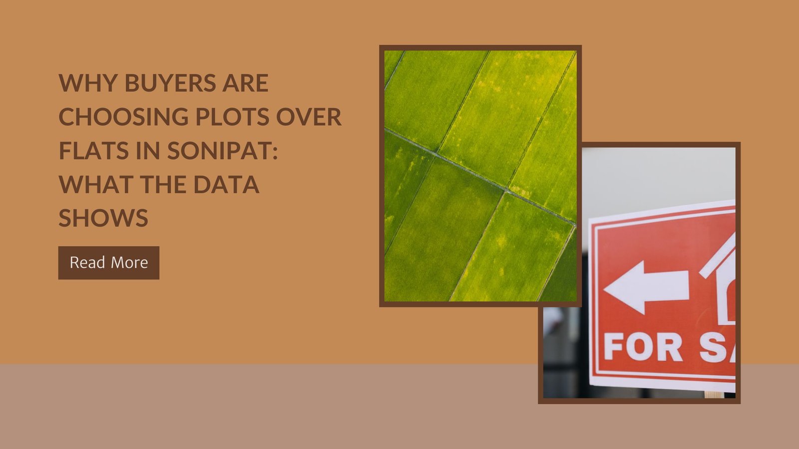 plots vs flats Sonipat trend
