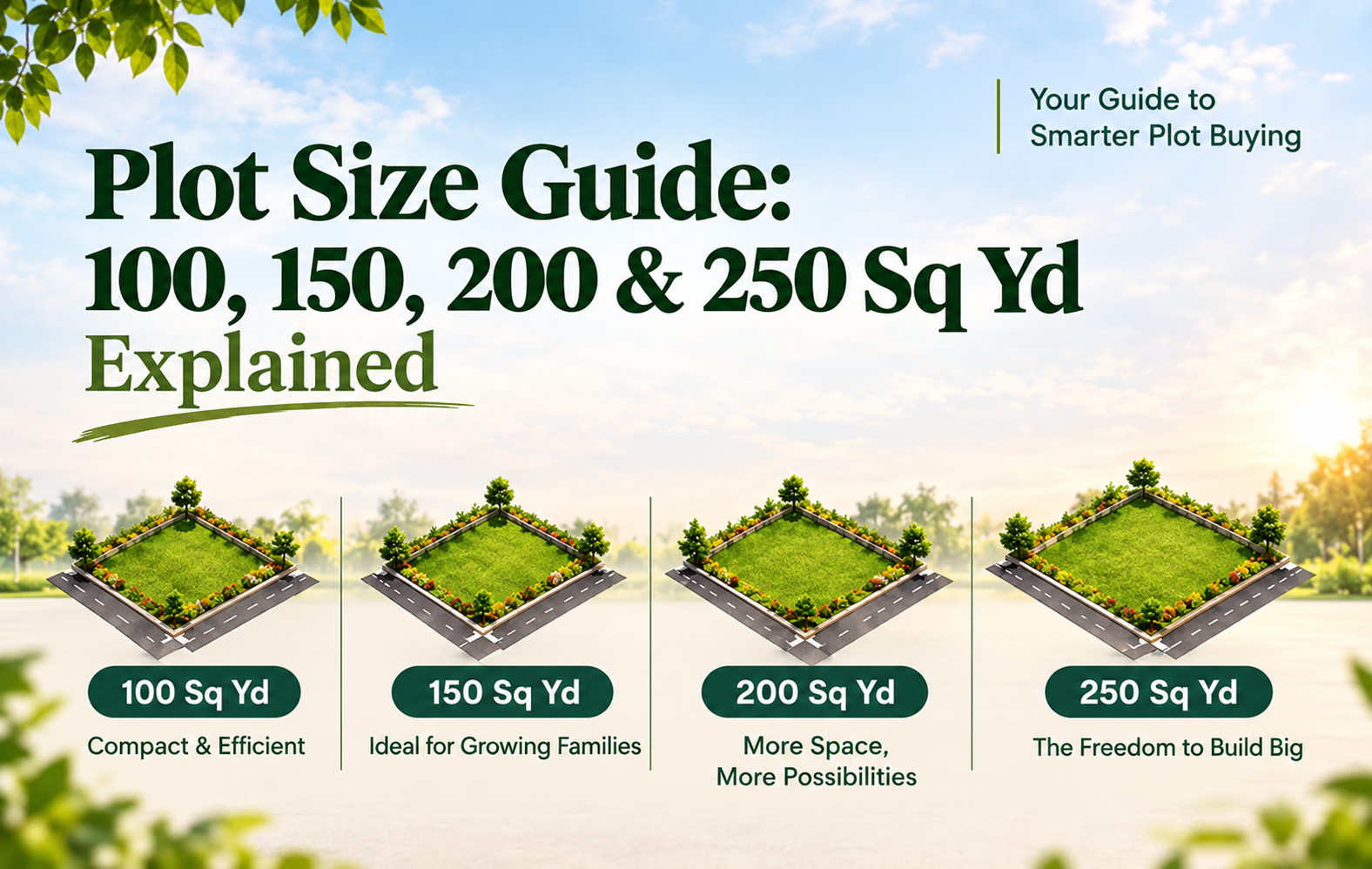 plots size guide